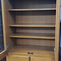 【リサイクルショップどりーむ天保山店】No.4810　食器棚　写真参照🎵　セパレートタイプ　おすすめ商品です(≧▽≦)の画像