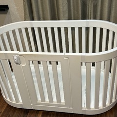 犬のゲージ　可動式　かわいいです！美品の画像