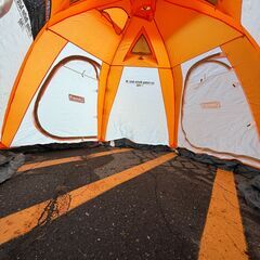 釣り用品 Coleman コールマン ワカサギテント アイスフィッシングシェルターオート/Mの画像