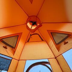 釣り用品 Coleman コールマン ワカサギテント アイスフィッシングシェルターオート/Mの画像