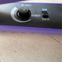 valectric CFS-8 ストレートヘアアイロン 紫色の画像