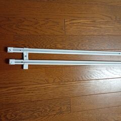 カーテンレール 3m9cm ネジ付  DIY資材の画像