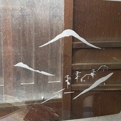 ガラス障子戸の画像