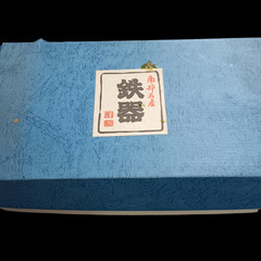 （ご予約済ym）(未使用)南部鉄器 扇子の画像