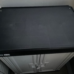 【商談中】★2000円★　物置　ホームロッカー　プラスチック製　軽量　W75　H85　奥行49　の画像