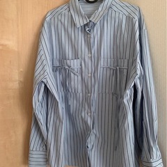 オリーブデオリーブ　胸リボンビッグシャツ　長袖の画像