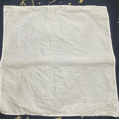 ブライダルハンカチ　ホワイト　パールの画像