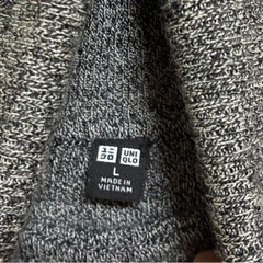 メリノリブタートルネックセーター/ユニクロの画像
