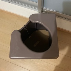 災害時　ポータブルトイレ 非常用 災害用 簡易トイレ　椅子の画像