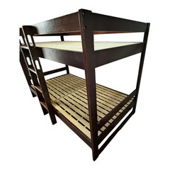 ✨二段ベッド　木製　天然素材　しっかりしてるの画像