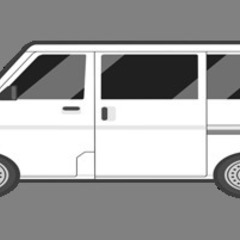 軽自動車での新聞配送業務の画像