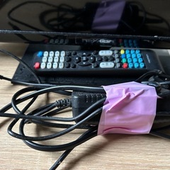 2016年製 neXXion製のDVDプレーヤー内蔵24V型地上波デジタルハイビジョン液晶テレビの画像