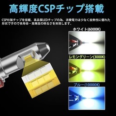 クリスタルガラス仕様 フォ  グランプホンダ N-BOX 後期NBOX エヌ  ボックス JF1/JF2 ホワイト 白H8/H11  LEDフォグユニット インナーメッキ 純正  交換汎用外装ヘッドライト ハロゲンの画像