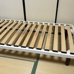 【無料0円】シングルベッドフレーム一式の画像