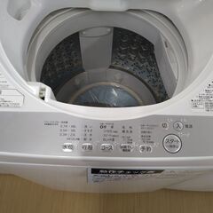 リユースのサカイ浦和店 【F225】★洗濯機 東芝 AW-5G6 2019の画像