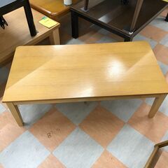 ＼家具＊家電のお店／【ｼﾞｬﾝｸﾞﾙｼﾞｬﾝｸﾞﾙ石川金沢店】 センターテーブル 天然木 W(幅)120×D(奥行き)60×H(高さ)40cmの画像
