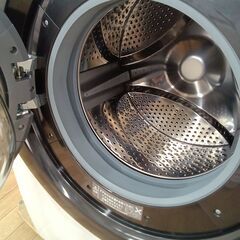 ★ジモティ割あり★ SHARP ドラム式洗濯機 ES-S7G 7.0㎏/3.5㎏ 22年製 動作確認／クリーニング済み TK7124【リユースのサカイつくば店】の画像