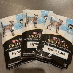 ピュリナ プロプラン 経口補水液 ハイドラケア 猫用 サプリメント パウチ 3袋 水分補給 オズモライト配合 の画像