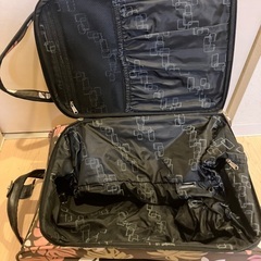 【無料】HulaHawaiiのキャリーケース（使用感有）の画像