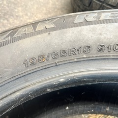 【説明欄必読】ブリヂストン　REVO2 2本のみ　15インチの画像