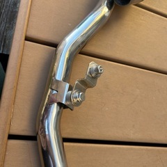 TW200 アップマフラーの画像