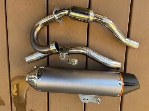 TW200 アップマフラー