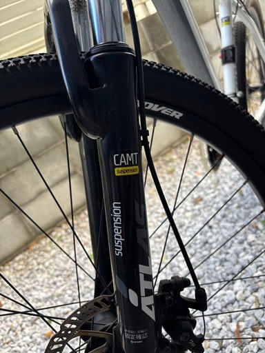 カノーバー(CANOVER) マウンテンバイク 自転車 21段変速 サスペンション ディスクブレーキ ホワイト