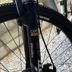 カノーバー(CANOVER) マウンテンバイク 自転車 21段変速 サスペンション ディスクブレーキ ホワイトの画像