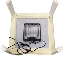 こたつ　ニトリ　天板リバーシブル　正方形の画像