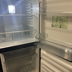 おしゃれ、冷蔵庫、前面鏡面ミラー、一人暮らし用冷蔵庫の画像