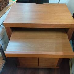 【￥7,000】キッチンカウンター ブラウンの画像