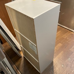 【カラーボックス 3段】【在庫2点】クリーニング済み【管理番号10211】町の画像