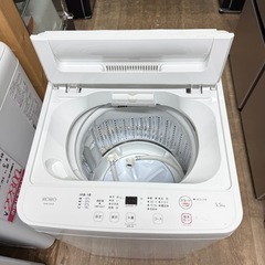 2024年製　ヤマダ　5.5K 洗濯機　YWM-T55LWの画像