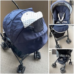 【取引先決定】コンビ　ベビーカー　ＡB型　おまけ付きの画像