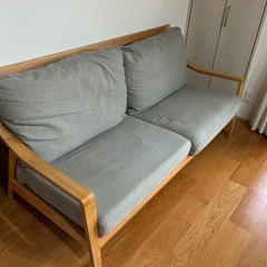 ソファ(ニトリ3人掛け)の画像