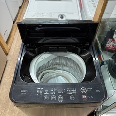 2024年製　ヤマダ　5.5K 洗濯機　ブラック　YWM-T55LKの画像