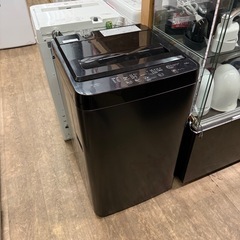 2024年製　ヤマダ　5.5K 洗濯機　ブラック　YWM-T55LKの画像