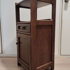 引取り希望　カリモク　電話台　飾り棚　収納棚の画像