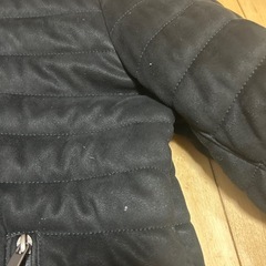 激安★ZARAメンズ 店舗クリーニング済み！ダウンジャケット ダウンコート XL ブラック の画像