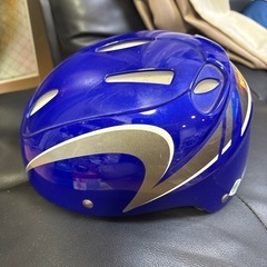 子供用自転車用ヘルメット青　54〜56 の画像