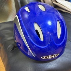 子供用自転車用ヘルメット青　54〜56 の画像