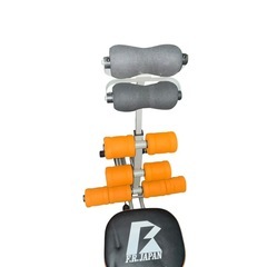 【ジ１１０２－０2】筋トレ・体幹トレーニングに‼️F.R.JAPAN 腹筋マシン 多機能トレーニングベンチ 固定式の画像