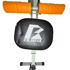 【ジ１１０２－０2】筋トレ・体幹トレーニングに‼️F.R.JAPAN 腹筋マシン 多機能トレーニングベンチ 固定式の画像