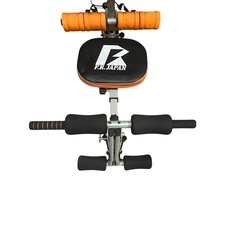 【ジ１１０２－０2】筋トレ・体幹トレーニングに‼️F.R.JAPAN 腹筋マシン 多機能トレーニングベンチ 固定式の画像
