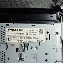 サイバーナビ　AVIC-ZH0007 初期化済みの画像