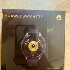 ファーウェイ HUAWEI HUAWEI WATCH GT 6 46mm Black 1.47インチAMOLEDディスプレイ 64GBストレージ 最大21日間駆動 GPSスマートウォッチ ATM-B19-BK
の画像