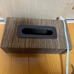 (美品)ティッシュケースの画像