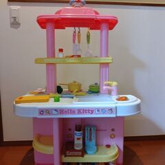 キティちゃんおままごとセットの画像