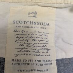 SCOTCH＆SODAのシャツの画像