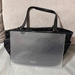 【取引中】コーチ（coach）ショルダーバッグ 黒の画像